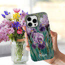 Search for purple flowers iphone cases Claude monet
