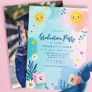 Search for preschool graduation invitations announcements Colourful