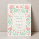 Search for little wildflower baby girl shower invitations Floral