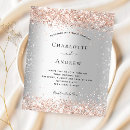 Search for metallic invitations Party