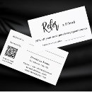 Search for eyelash referral cards Business