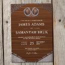 Search for leather wedding invitations Country
