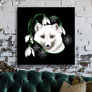 Search for arctic fox art Snowflakes