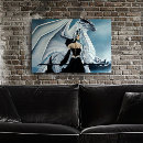 Search for black and white dragon posters Mythical creature