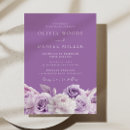 Search for purple rose cards invites Violet