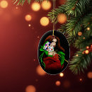 Search for masquerade mask christmas tree decorations Green