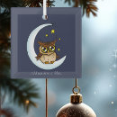 Search for crescent moon christmas tree decorations Blue