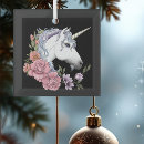 Search for unicorn christmas tree decorations White