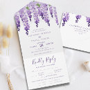 Search for wisteria wedding invitations Floral