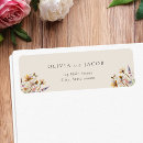 Search for garden return address labels Boho chic