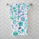 Search for sea shell bath towels Starfish