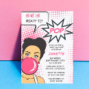 Search for bubble gum invitations Colourful