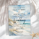 Search for watercolor beach wedding invitations On the beach