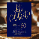 Search for blue and gold party invitations Modern