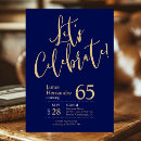 Search for sixty birthday invitations Navy blue