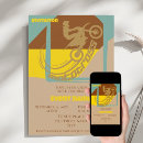 Search for dirtbikes invitations Blue