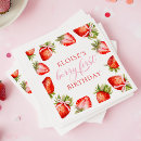 Search for strawberry napkins Coquette