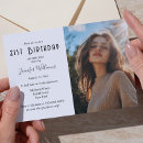 Search for photo 21st birthday invitations Chic