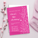 Search for family and friends party invitations Floral