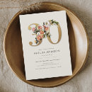 Search for boho 30th birthday invitations Botanical