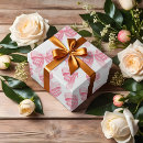 Search for pink bow wrap wrapping paper Girl baby shower