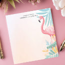 Search for flamingo notepads Feminine