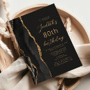 Search for black and gold 80th birthday invitations Script