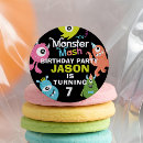 Search for monster mash stickers Kids birthday party