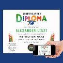 Search for diploma certificate Kindergarten
