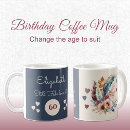 Search for 60th birthday mugs Flowers