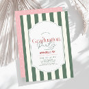 Search for polka dot border invitations Pink