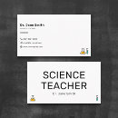 Search for beaker business cards Teacher