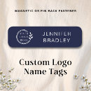 Search for dark blue name tags Corporate