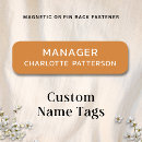 Search for magnetic back name tags Simple