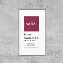 Search for generated business cards Corporate