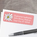 Search for yellow daisy return address labels Floral