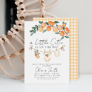 Search for little cutie baby shower invitations Clementine