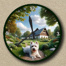 Search for westie clocks Canine