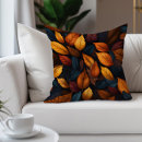 Search for fall leaves cushions Earth tones