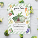 Search for vegetable invitations Locally grown baby