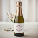 Search for mini wedding wine labels Botanical
