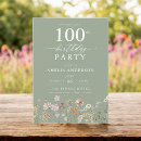 Search for wildflowers birthday invitations For her