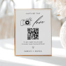 Search for qr code wedding posters Black and white