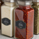 Search for spice jar labels Minimalist