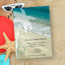 Search for beach reunion invitations Ocean