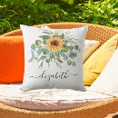 Search for sunflower cushions Botanical