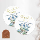 Search for hydrangea thank you stickers Minimalist