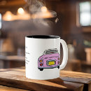 Search for pink car mugs Automobile