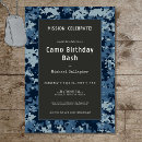 Search for blue birthday invitations Masculine