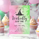 Search for witch hat invitations Magical